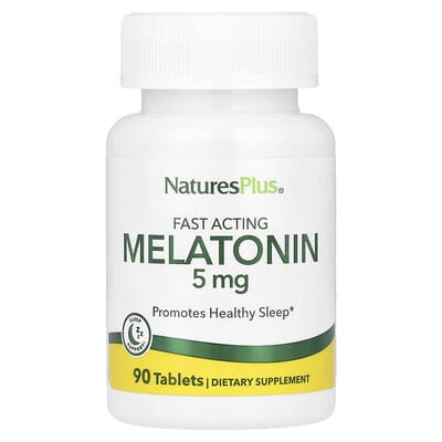 Мелатонин NaturesPlus, 5 mg, 90 таблеток