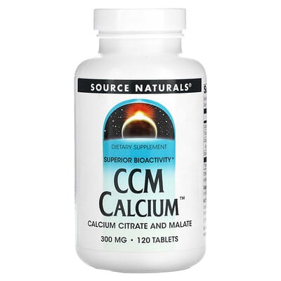 CCM Calcium, 300 mg, 120 Tablets