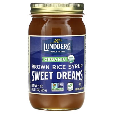 Sweet Dreams, органический сироп из коричневого риса, 21 oz (595 g)
