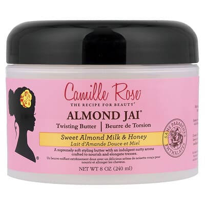 Сливочное масло Almond Jai® Twisting, Sweet Almond Milk & Honey, 8 oz (240 ml)