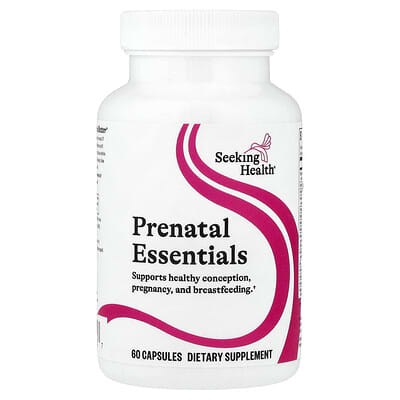 Prenatal Essentials, 60 капсул, Seeking Health
