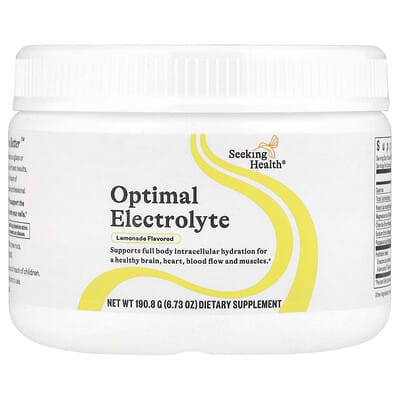 Seeking Health оптимальный электролит, лимонад, 6.73 oz (190.8 g)