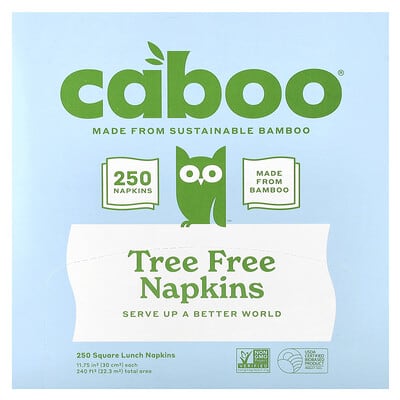 Бамбуковые салфетки Tree Free, 250 шт