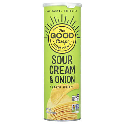 Potato Crisps, Sour Cream & Onion, 5.6 oz (160 g)