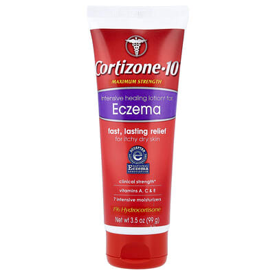 Intensive Healing Lotion For Eczema, Maximum Strength, 3.5 oz (99 g)