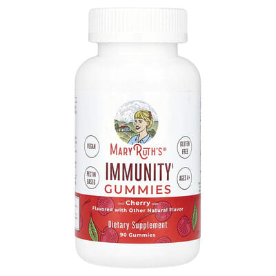 MaryRuth's жевательные витамины Immunity, вишня