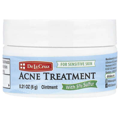 Acne Treatment with 5% Sulfur, 0.21 oz (6 g)