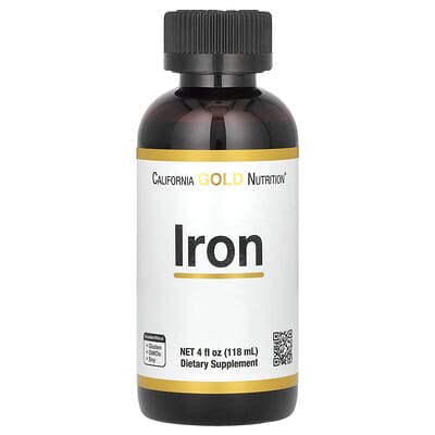 Желе, Ferrous Bisglycinate Chelate и Yellow Dock Root, 4 fl oz (118 ml)