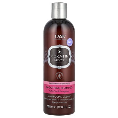 Keratin Smooth, Smoothing Shampoo, 12 fl oz (355 ml)