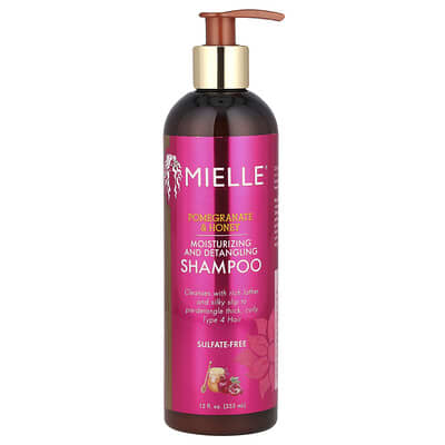 Moisturizing and Detangling Shampoo, Pomegranate & Honey, 12 fl oz (355 ml)
