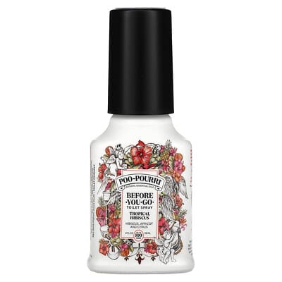 Спрей для туалета Before-You-Go®, тропический гибискус, 2 fl oz (59 ml)