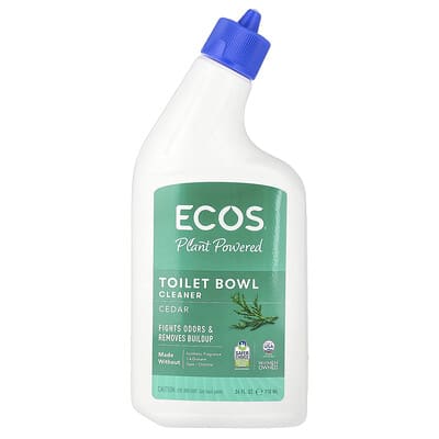 Ecos чистящее средство для унитаза с ароматом кедра, 24 fl oz (710 ml)