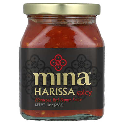 Харисса, марокканский соус из красного перца, острый, 10 oz (283 g)
