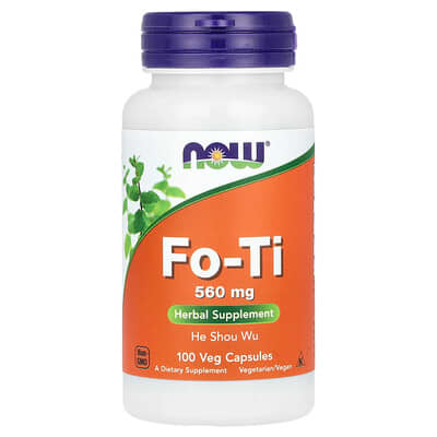 Fo-Ti, 560 mg, 100 вегетарианских капсул