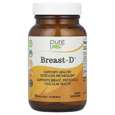 Pure Essence Breast-D™, 90 вегетарианских капсул
