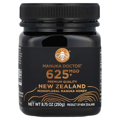 Мед Manuka Doctor Monofloral Manuka Honey MGO 625+ 8.75 oz (250 g)