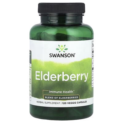 Elderberry, 120 Veggies Capsules
