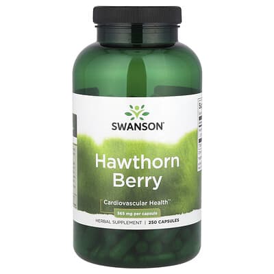 Swanson Vitamins Экстракт ягод боярышника, 250 капсул