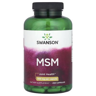 MSM, 500 mg, 250 капсул
