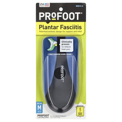 Plantar Fasciitis, Mens 8-13, 1 Pair