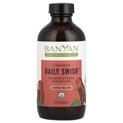 Ополаскиватель для рта Banyan Botanicals Daily Swish™, Cinnamon, 236 ml