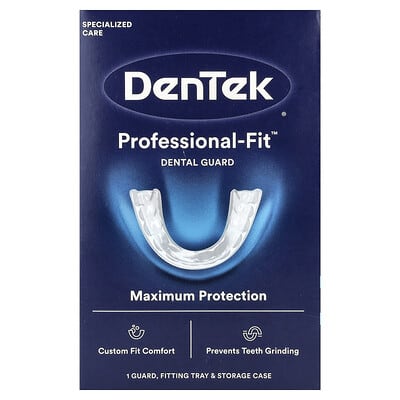 Professional-Fit™ Dental Guard, 1 Fitting Tray + 1 Storage Case + 1 Guard