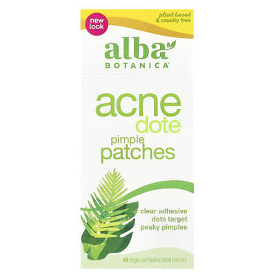 Acne Dote® патчи от прыщей, 40 одноразовых гидроколлоидных патчей