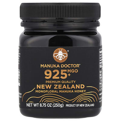Монофлоральный мед Манука, MGO 925+, 8.75 oz (250 g)