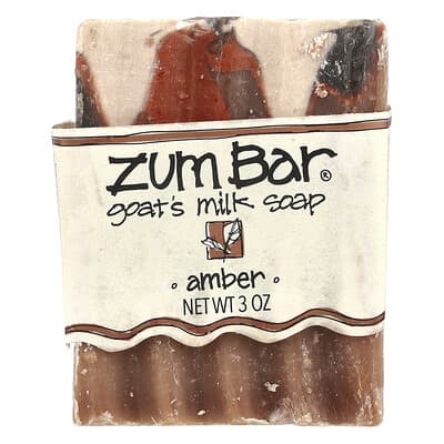 Мыло с молоком козы Zum Bar®, Amber, 3 oz