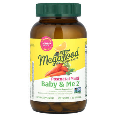 Baby & Me 2™, Postnatal Multi, 120 таблеток
