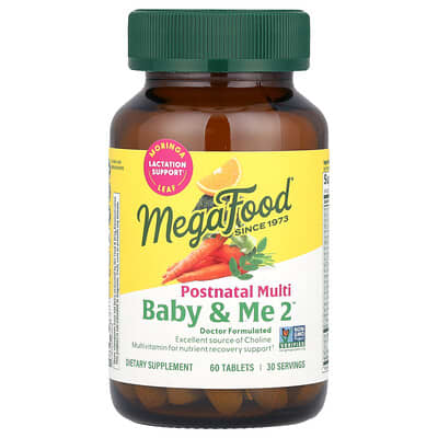 Baby & Me 2™, Postnatal Multi, 60 таблеток