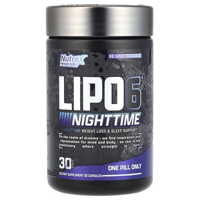 LIPO 6® Nighttime, 30 капсул