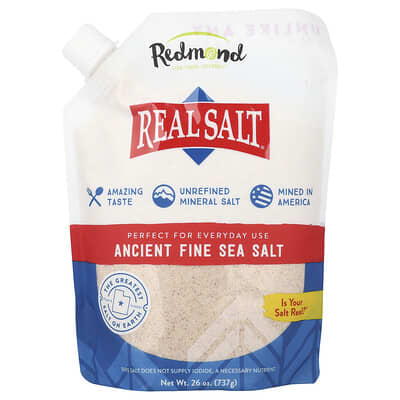 Real Salt®, Морская соль мелкого помола, 26 oz (737 g)
