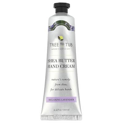 Крем для рук с маслом ши, расслабляющая лаванда, 3.4 fl oz (100 ml)