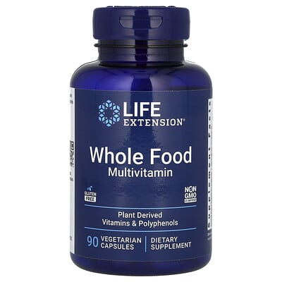 Мультивитамины Life Extension, 90 вегетарианских капсул