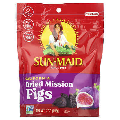 Сушеные инжир Mission Figs, 7 oz (198 g)