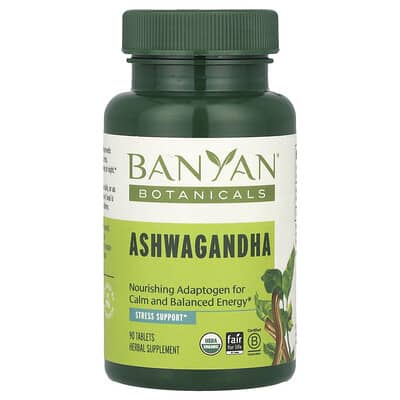Ашваганда Ashwagandha, 90 Tablets (500 mg per Tablet)