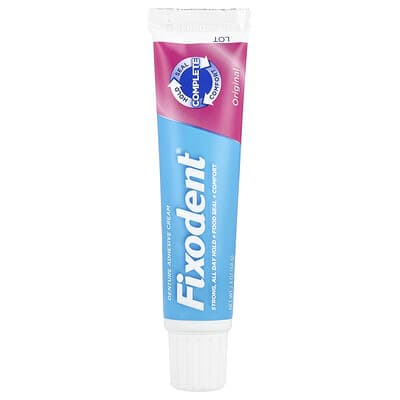 Denture Adhesive Cream, Original, 2.4 oz (68 g)
