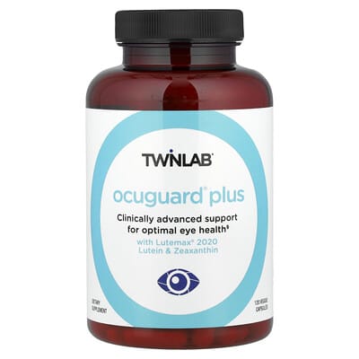 Twinlab OcuGuard® Plus, 120 вегетарианских капсул