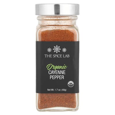 Органический кайенский перец Organic Cayenne Pepper, 1.7 oz (48 g)