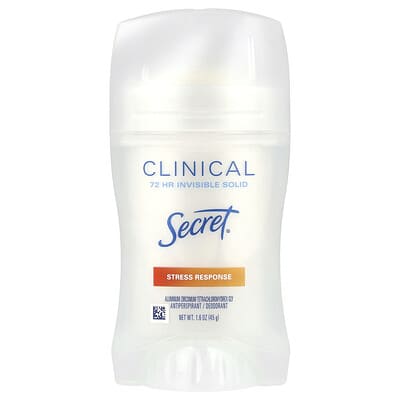 Дезодорант-антиперспирант Secret Clinical 100 HR Invisible Solid, 45 g