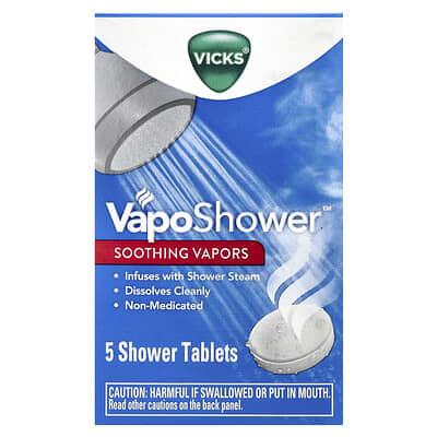 VapoShower™, Soothing Vapors, 5 Shower Tablets