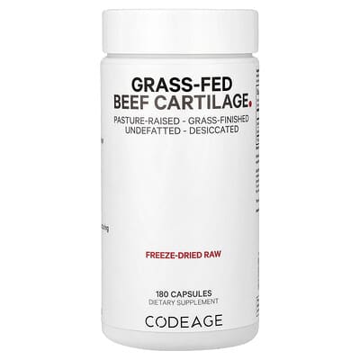 Grass-Fed Beef Cartilage, 180 Capsules