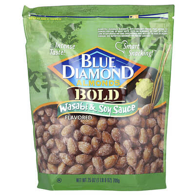 Blue Diamond миндаль, вкус Wasabi & Soy Sauce, 25 oz (709 g)