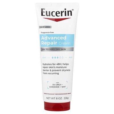 Eucerin Advanced Repair крем, без отдушек, 8 oz (226 g)