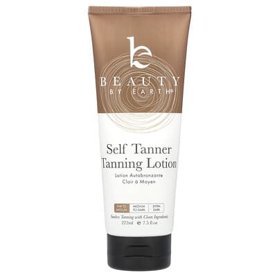 Self Tanner Tanning Lotion, Light, 7.5 fl oz (222 ml)