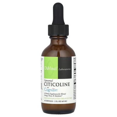 Липосомальный цитиколин с Cognizin®, 2 fl oz (60 ml)