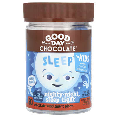 Детская добавка Sleep For Kids, шоколад, 1 mg, 50 штук