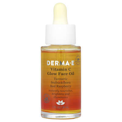 Масло для лица с витамином C DERMA E, 30 ml