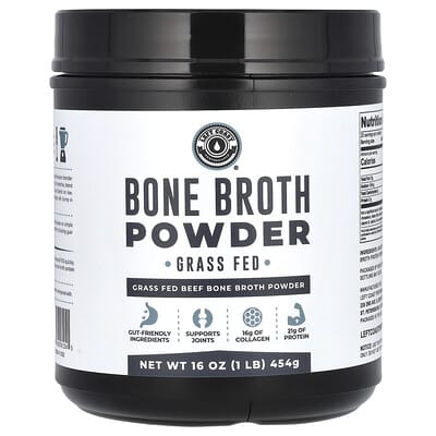 Порошок костного бульона, говяжий, 16 oz (454 g)